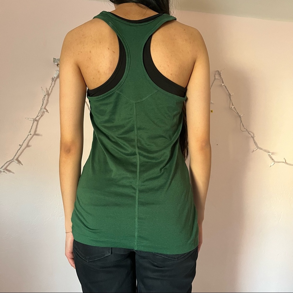 Nike Women's Forest Green Tank Top - Picture 3 of 5